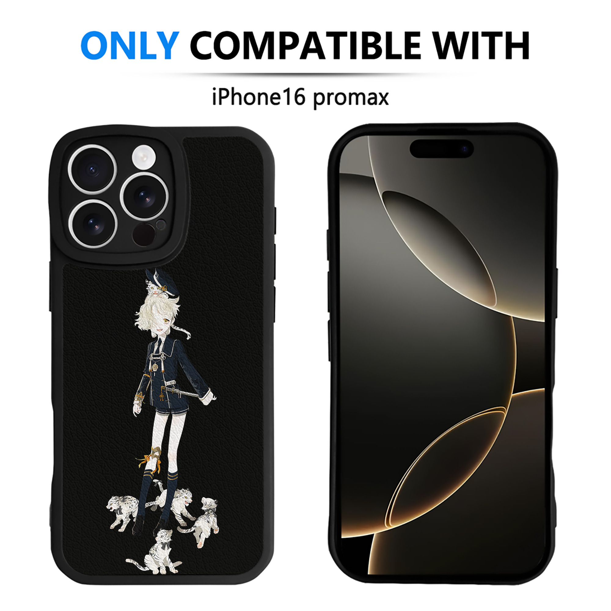（画像用） 刀剣乱舞 Touken Ranbu 【iPhone 16シリーズ対応】シリコンスマホケース（レザー調） 材質：シリコン
